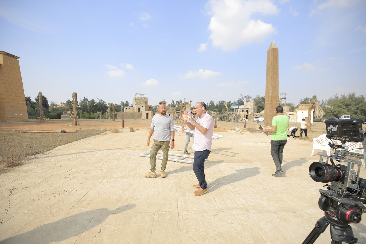 Khaled Al Nassaj on location